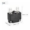 sourcing map Circuit Overload Protector 15A AC125/250V DC32V Automatic Reset