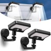 Magnetic Solar Lights Outdoor with Motion Sensor, USB & Solar