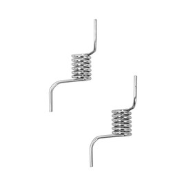 Emptty 5x0.9cm Silver Metal Refrigerator Divider French Door Spring Pin MHY62044106 Replacement for LFX28968SB LFX31945ST Pack of 2