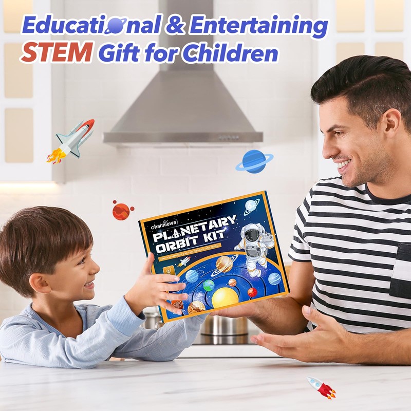 Ohanniewa Solar System Project Kit for Kids, Mixed Sized Foam