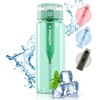 Wessper Water Filter Bottle 680 ml Mint Tritan Drinking Bottle