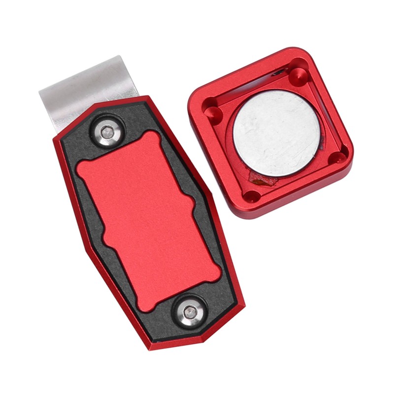 Mini Portable Magnetic Billiard Chalk Case Box with Fixed Clip