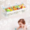 SICSHTOP Bath Toy Net - 60cm Mesh Baby Bath Toy