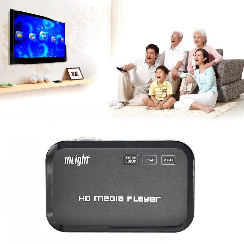 InLight HD801 Media Player December 2023 Latest Upgrade Up to