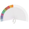 100 pieces of Nail Art Sample Sticks, Transparent Nail Exercises,