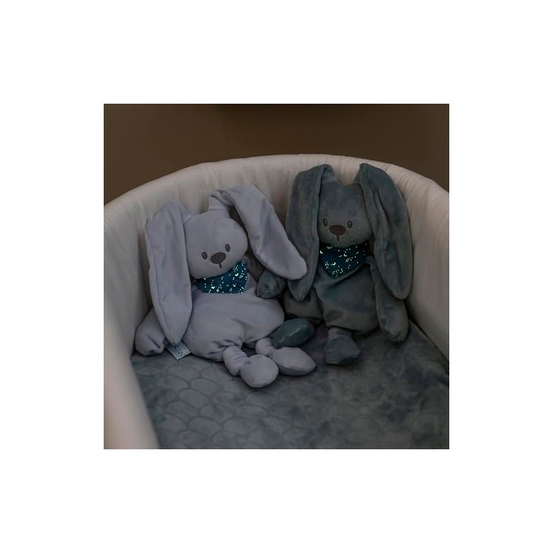 Nattou Cuddly Rabbit Lapidou Pastel Blue 30 cm