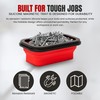 Mighty Red Ant Collapsible Magnetic Tray Set – Foldable Silicone