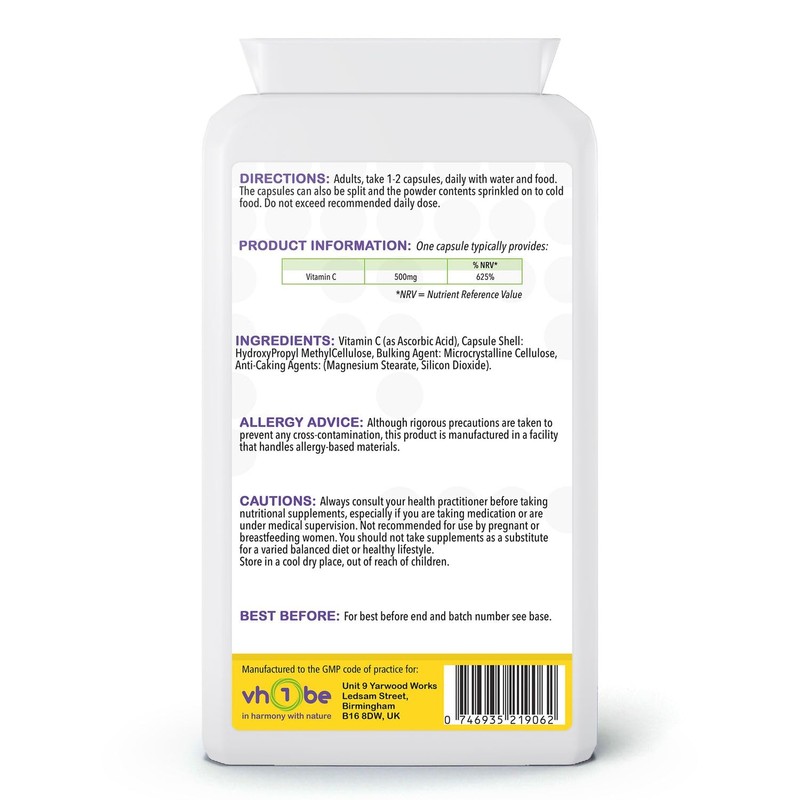 Vitamin C 500mg Supplement