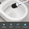 RV Toilet Bowl Brush and Holder, Silicone Toilet Bowl Brush