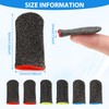 30 Pairs Mobile Gaming Finger Sleeves Set, Mobile Gaming Finger