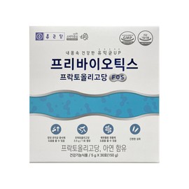 Chong Kun Dang Health Prebiotics Fructooligosaccharide FOS 5g x 30 packs / Circle / 종근당건강 프리바이오틱스 프락토올리고당 FOS 5g x 30개입 / 써클