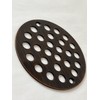 Poyde 4 Inch Screw-in Round Shower Drain Cover Replacement Floor