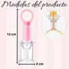 3 pcs Cucharas Dosificador Medicamentos Líquidos Vitaminas Bebe Silicona Jeringas