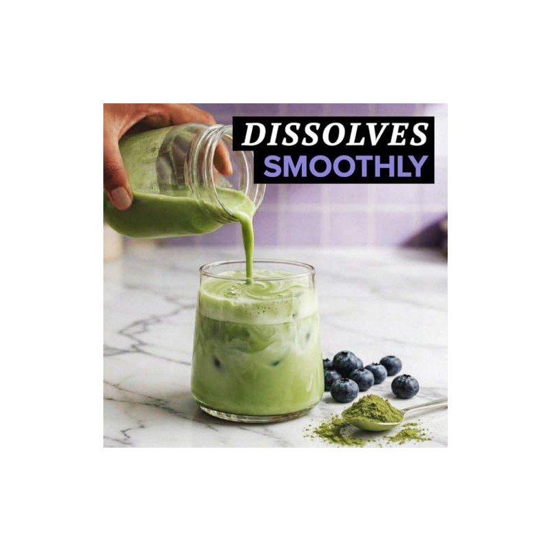 TAZO Organic Blueberry Matcha Latte Powder - Café Style Mix