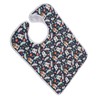 Eating Adults Bib Waterproof Reusable 3 Layers Washable Clothing Protector