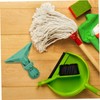 TOYMYTOY Mop Rod Clamp, Durable Plastic Replacement Mop Handle for
