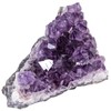 KYEYGWO Natural Amethyst Crystal Cluster Gemstone Specimen for Home Decoration