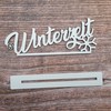 Melis Winter Time Decorative Lettering - Wooden Christmas Decoration in