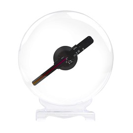 Missyou 3D Hologram Fan,7.9" 3D Hologram Projector Holographic Christmas Tree Advertising Display with Cover, Video Library and Remote and Speaker for Business Store Signs,Bar,Casino,Party