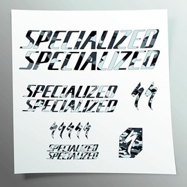 Stickersland® Sticker Set Compatible with Frame MTB Mountain Bike and Helmet | Sticker Stickers for Bikes with Logos | Stickersland® (Camouflage V2)