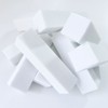 10 pieces sanding block nail buffer nail file tool 120 grit, 1 piece, 10 pieces white / 10개입 샌딩블럭 손톱버퍼 손톱줄정리도구 120그릿, 1개, 10개 화이트