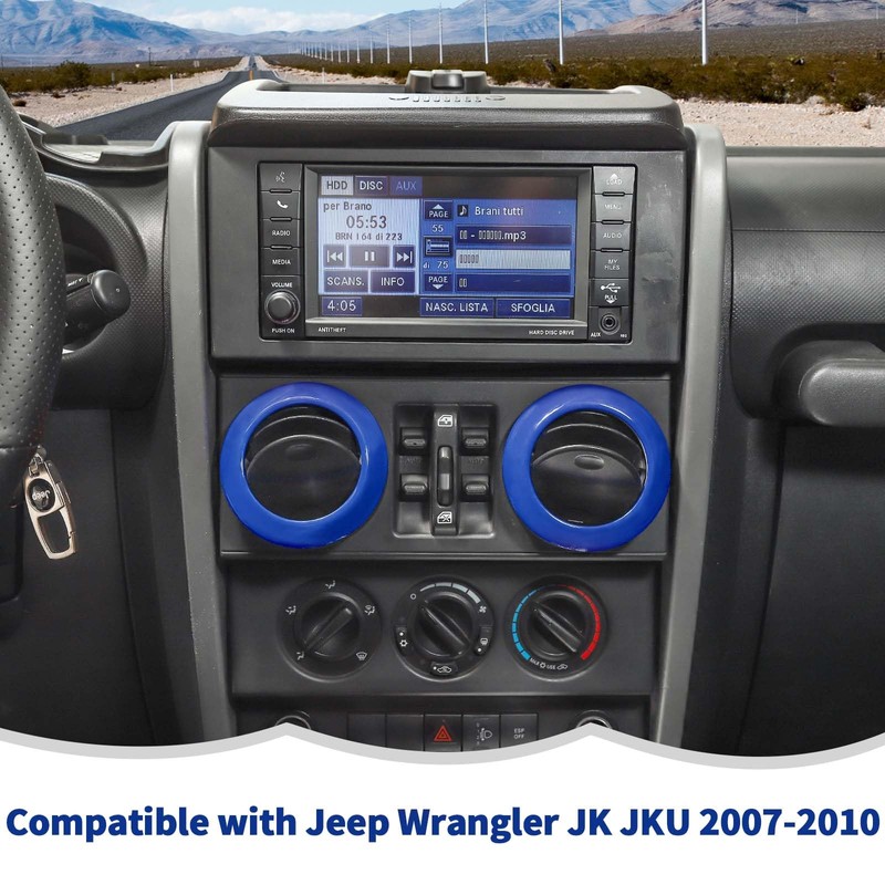 RT-TCZ Center Console Air Conditioner Vent Trim Cover Interior Accessories