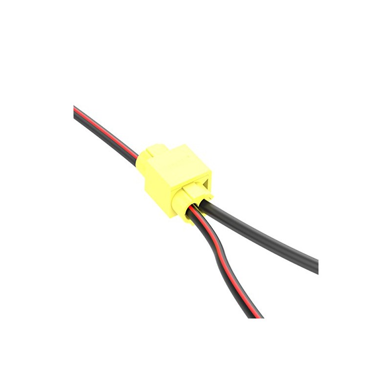 AUPROTEC 100 x Cable Junction Connectors 4-6 mm² Yellow Tin-Plated
