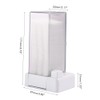 Automatic Cotton Pad Dispenser Press Out Makeup Cotton Holder Dispenser