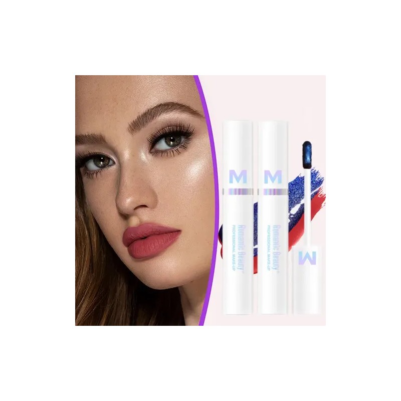 Barra De Labios 3d Mate De Larga Duración Con Acabado