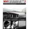 Autorder Dashboard Cover Mat for 2011-2023 Dodge Charger Accessories Dash
