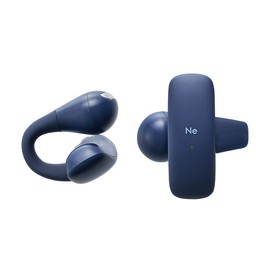Radius Radius HP-H10BT Fully Wireless Earbuds, Ear-hug Earhug: Hear-scape Series Bluetooth Compatible, Full Wireless, Ear Cuff, Compact, Left/Right Separated, AAC Lightweight, TWS (Blue)
