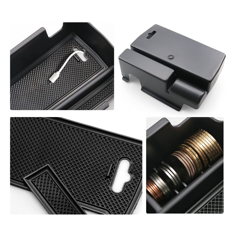 LFOTPP Compass 2021 2022 Armrest Central Storage Box, Interior Car