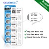 CELEWELL CR1620 5 Pack for Key Fob Tracker 70mAh 3V