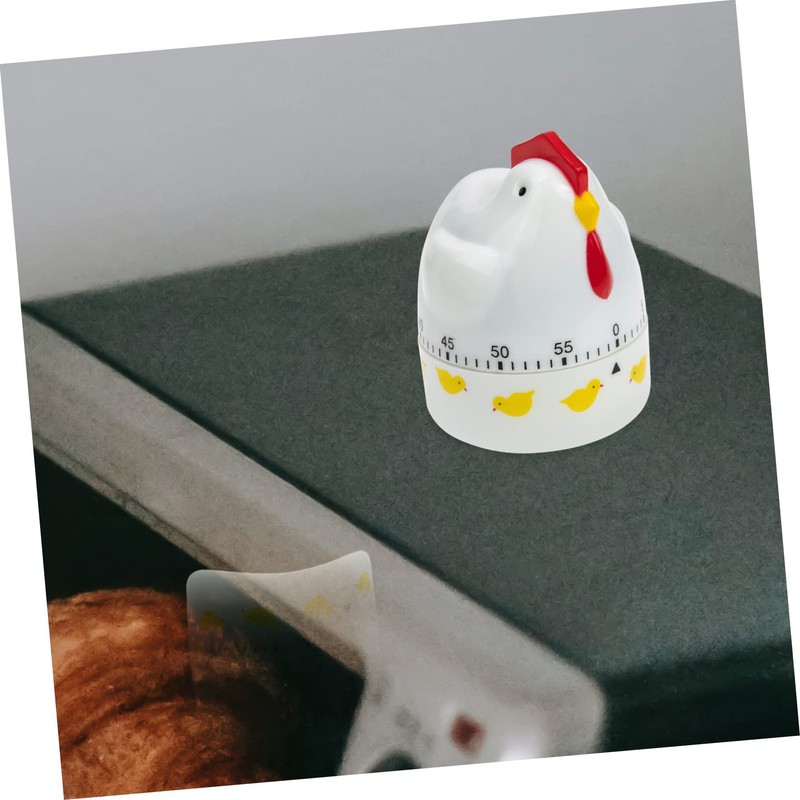 MAGICLULU Creative Chicken Mechanical Timer Cartoon Kitchen Timer for Cooking