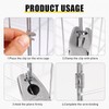 KHEARPSL 1800Pcs Wire Cage Clips and Pliers, Fencing Pliers Rabbit