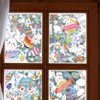 CHIHOLEN Easter Window Stickers,9 Sheets Easter Window Decoration,Double Sides Easter