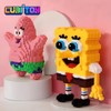 Cubi Cartoon Series Bob (2156 PCS) and Patrick (1860 PCS)