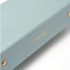 russell+hazel Patent Mini 3 Ring Binder, Dew, 7” by 9”