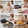 6 Pack Bunuelos Molds with Handles, Rosette Timbale Iron Set,