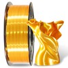 MIKA3D Silk Shiny PLA Gold 3D Printing Filament, 1Kg 2.2lbs