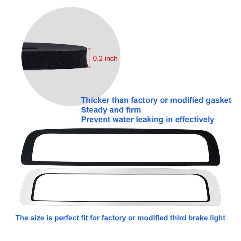MOFORKIT 3rd Third Brake Light Seal Gasket Compatible with Chevy