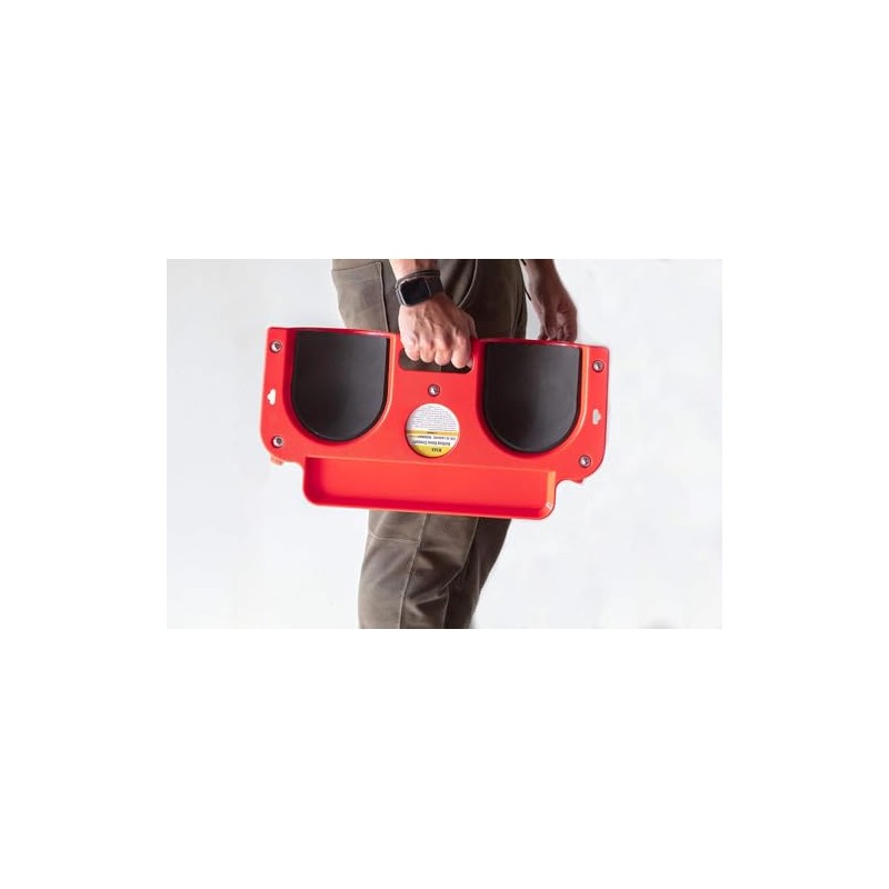 MaxWorks 50916 MaxxHaul Rolling Knee Creeper/Pads ABS High Impact Frame,