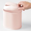 mDesign 2 x Mini Plastic Swing Top Bin - Pack