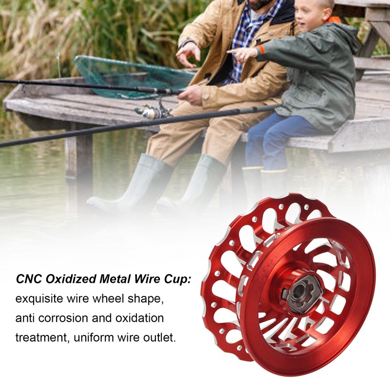 3.6:1 10+1BB Automatic Line Raft Fishing Reel Metal Wire Cup