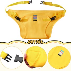 PYRUVAE High Chair Straps, Baby Seat Belt, Tripp Trapp Strap, Baby Dining Room Chair, Safety Belt, Adjustable High Chair Strap for Toddlers