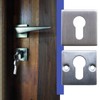 EMSea Key Escutcheon Cover Door Fitting Square Stainless Steel 53