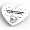 Global Designs Bedlington Whippet Happiness Is Your Dog Snoring Katie