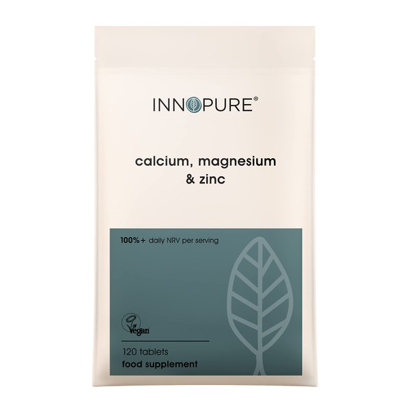 Calcium, Magnesium and Zinc, 120 Tablets (Mineral Supplement, for The