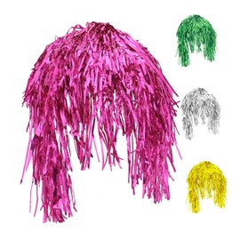 WOONEKY 4pcs Curly Wig for Women Comfortable Breathable Static Design Effortless Maintenance Multiple Colors for Daily Wear Parties Realistic Hair Extensions