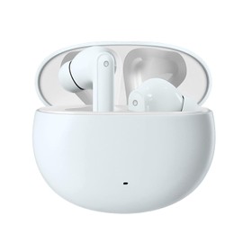 True Wireless Earbuds Bluetooth 5.3 Mic Noise Cancelling IPX7 Waterproof Hi-Fi Stereo Sound Long Battery Auto Pairing (Pale Cloud White)